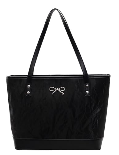 Women's Large Convertible Shoulder Tote Bag Sleek Shoulder Purse Everyday Underarm Bag Casual Handbag