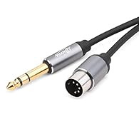 This premium grade cable from Innov8 features a 5 pin DIN connection to 6.35mm Male TRS Stereo. This cable allows for the transmission of audio between 5 Pin DIN and 6.35mm stereo interface devices. Superior build - gold plated 6.35mm jack, Nickel Pl...