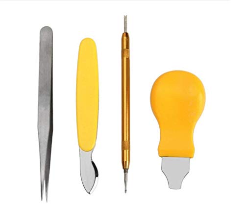 144 Pcs Watchmaker Watch Repair Tool Kit Back Case Remover Opener Spring Pin Bar