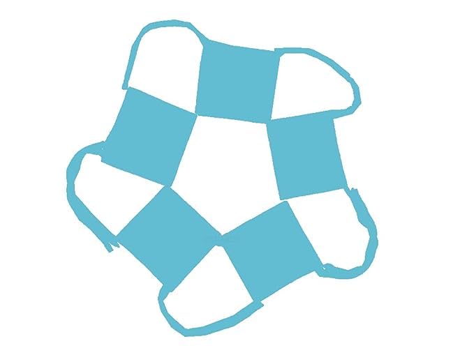 Cotton 4 Tani Patka - Four Tani/Strings/Taniyan Wala Patka/Sikh Kids & Boys Dastaar/Bandana - Pack of 5(Sky Blue)