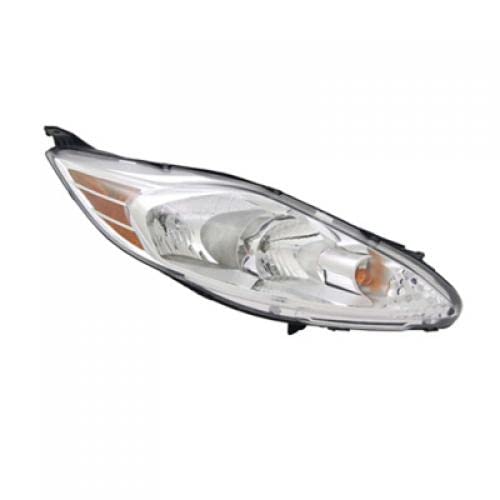 GO-PARTS - for 2011-2013 Ford Fiesta Front Headlight Headlamp Assembly Front Housing/Lens/Cover - Right (Passenger) Side - (S Sedan + SE Sedan + Hatchback + SEL Sedan + SES Hatchback)