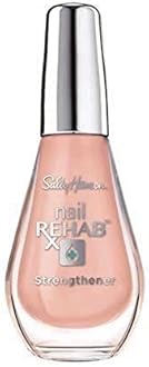 Sally Hansen Nail Treatment Nail Rehab™ Strengthener | Fortified with Jasmine, Rose & Vitamin E | Strengthens, Protects & Restores Damaged Nails