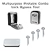 4-Pack Multipurpose Protable Combo Lock Bypass Tool, Multipurpose Manual Repair Tool, Shim Combination Tools