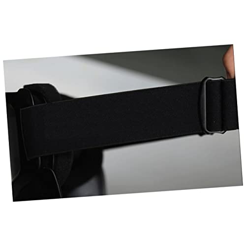 Yardwe 3 Pecas Capacete Óculos De Motor Máscara Destacável Motocicleta Espelho De Equitação