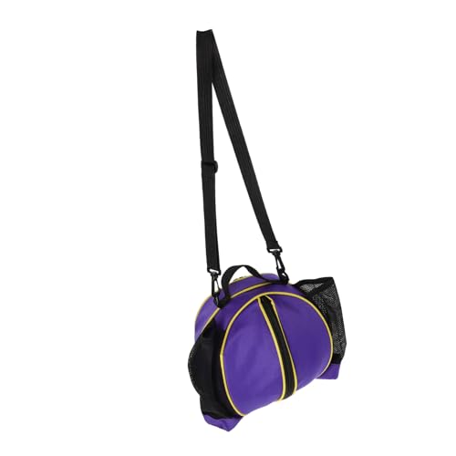 Hemoton Soccer Bag for Men Stylish Oxford Basketball Backpack with Side Pockets Ergonomic Single Shoulder Design for Sports and Daily Activities Handheld Sports Bag for Volleyball and