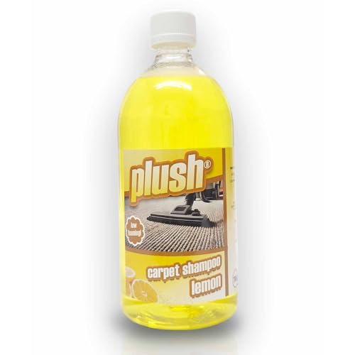 Carpet Shampoo Cleaner & Odour Deodoriser 1L Plush (Lemon)