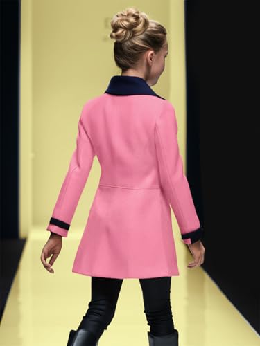 Naughty Ninos Girls Polyester Standard Length Trench Coat 5 Years-6 Years Pink - Image 4 thumbnail