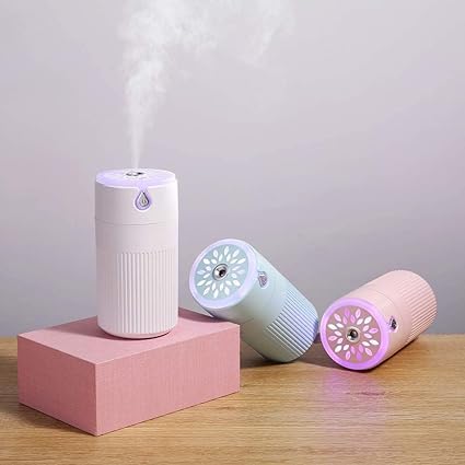 Magic Cool Mist Humidifiers Diffuser Air Humidifier with Various Colorful Led Night Light for Home Office Workshop Cafe Hotel Hall Bedroom Car (Multi Colour)-image-36