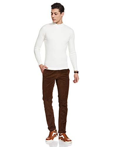 Image of Indian Terrain Men's Slim Casual Trousers
