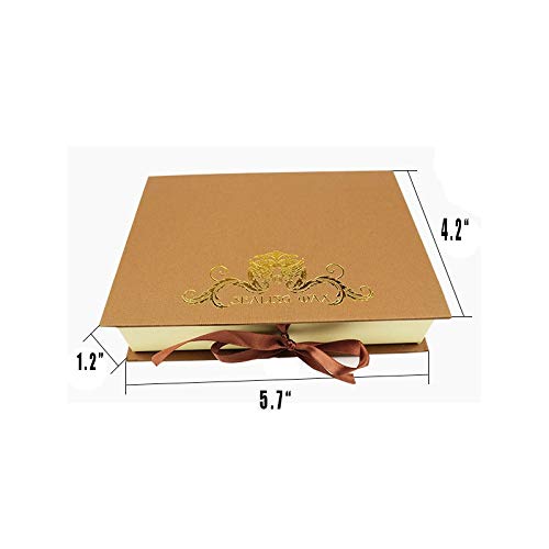 I Love You to The Moon Back Wax Seal Stamp Set, YGHM Gift Book Box Rosewood Handle Wax Beads Melting Spoon Set, Wedding Invitations Letters Vintage Seal Stamp