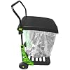 Bosmere All Purpose Garden Cart, Adjustable Collapsible Yard Waste Can, Portable Trash Bin