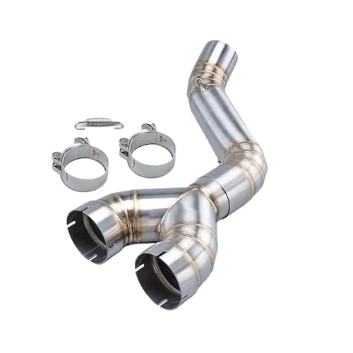 Raccord d'échappement moto BMW S1000RR libérant le flux des gaz moteurs