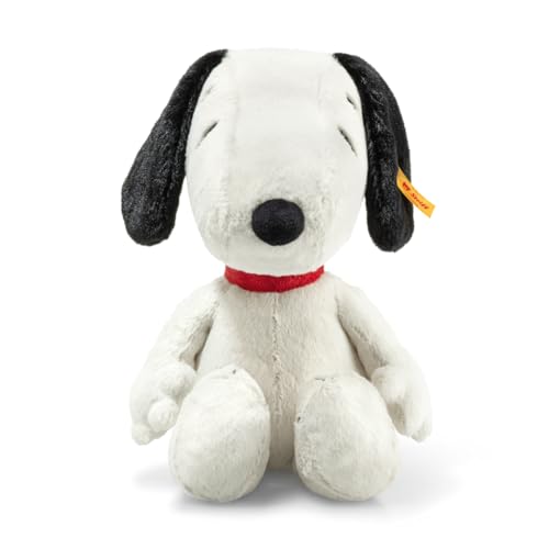 Steiff Snoopy cuddly toy cute stuffed toy boys girls & babies from 0 months Friends plush toy 30 cm white 024702
