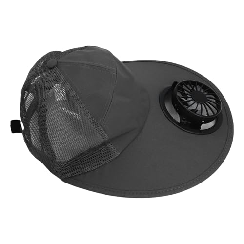 Chapeau ventilateur rechargeable 3 vitesses pour fraîcheur en plein air