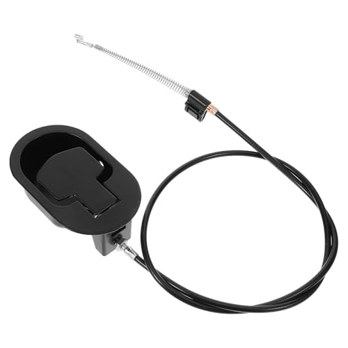 TOYANDONA Manija de Repuesto para Sillón Reclinable Cable Ajustable de Aleación de Zinc Color Negro Compatible Mayoría de Sofás y Sillones Reclinables Pieza de Reparación Funcional para