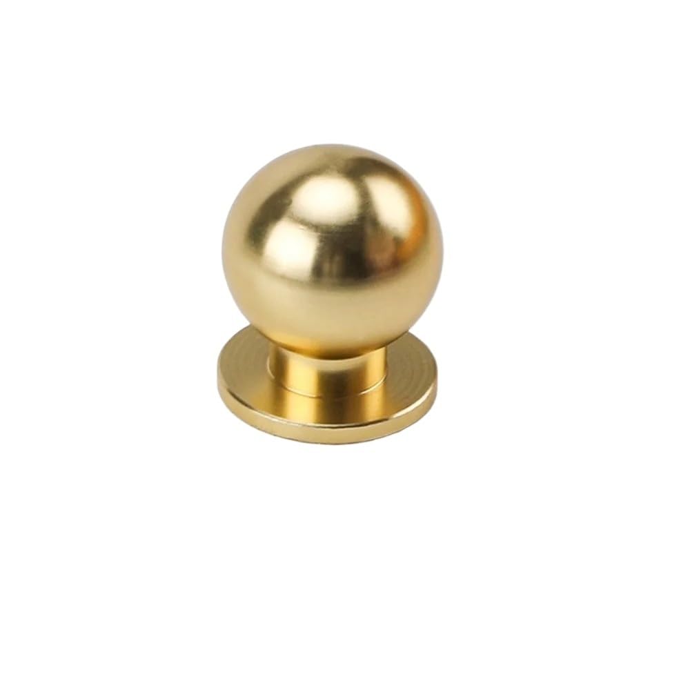Diyouke Color2 Modern Gold Knurled Cabinet Drawer Knob - Stylish Round Cupboard Hardware For Home Furniture(Color2)