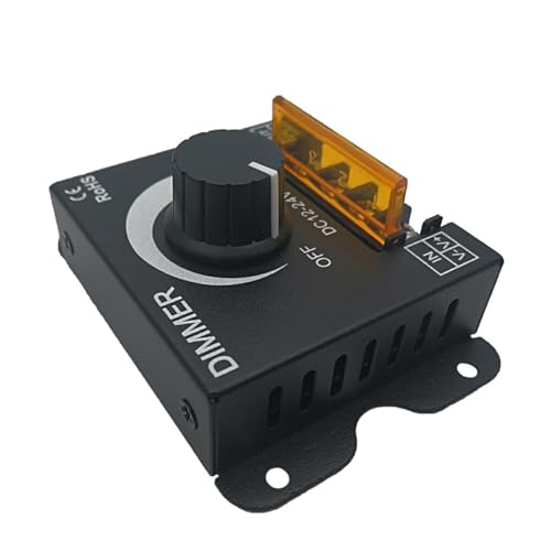 Interruptor regulador LED DC12V 30A 360W controlador ajustable WM-TG008A 5