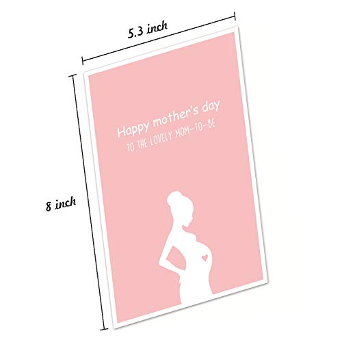 Unique Mother's Day Card, New Mom Pregnancy Card, Happy Mother's Day To The Mom-To -Be #TOP1