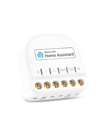 Refoss Mini Interruttore Smart WiFi con Misurazione della Corrente