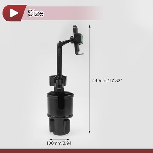 Portavasos para autos 3 en 1 ajustable verde ABS miniatura 7