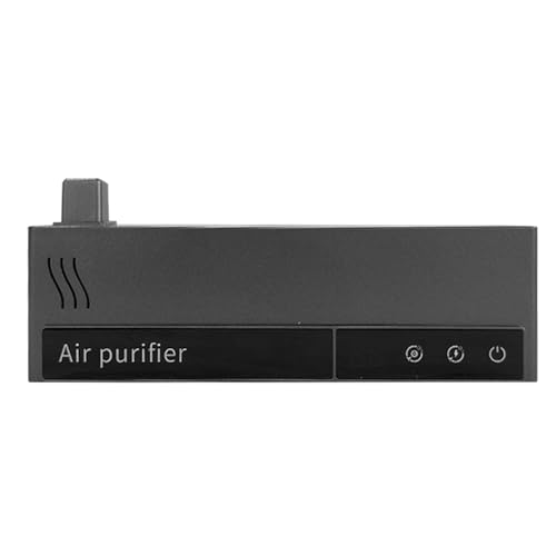 Purificatore d'Aria 2 in 1 e diffusore di aromaterapia con Touch Screen Digitale Funzione di temporizzazione 4 modalità Nessuna Perforazione Montaggio a Parete Ionizzatore