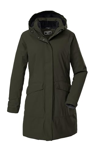 Parka imperméable avec capuche amovible femme veste fonctionnelle Kow 18