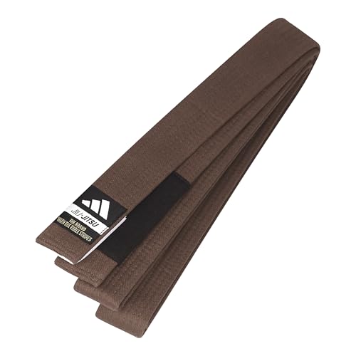 adidas Cinturones brasileños Jiu Jitsu Rank, tamaño A2, marrón/Negro