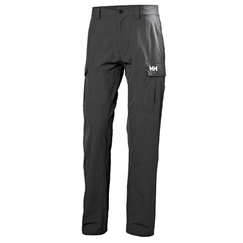Helly Hansen HH Secado Rápido Softshell Pantalones de Carga, Hombre, Ebony, 33