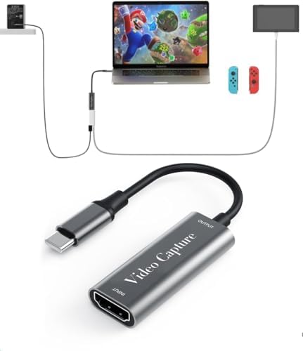 Daytona HU-04CC 4K Full HD 1080p TYPE-C HDMI Video Oyun Ses Ders Görüntü Yakalama Capture Canlı Yayın Kartı - Görsel 1