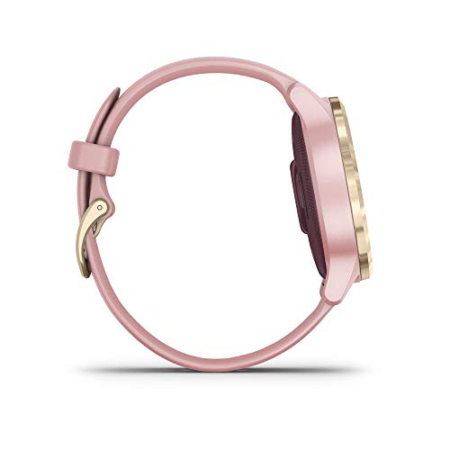 Garmin Vivoactive 4S Gps Smartwatch With Music & Fitness Activity Tracker & Health Monitor Apps (Dust Rose/Gold) 010-02172-31 4 S Bundle With Cps Enhanced Protection Pack #TOP5