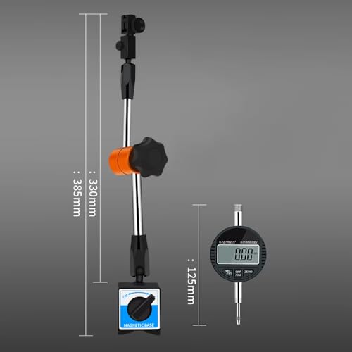 Calibrador Digital para Discos de Freno, Medidor de Espesor y Detector de Desviación Estática con Análisis de Vibración y Deformación miniatura 3
