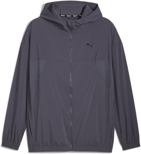 Veste tissée PUMA Always On avec fermeture zippée intégrale coupe mixte