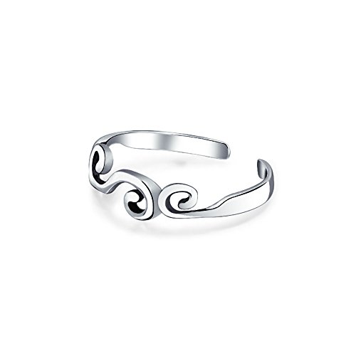 Anillo de dedo del pie con elefantes de la suerte, el regalo celta ideal 2