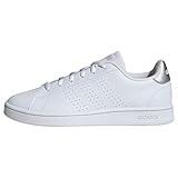 baskets adidas cloudfoam advantage clean blanc femme Semelle de propreté en EVA adidas Femme Advantage Base Court Lifestyle Chaussures Basket, Nuage Blanc Nuage Blanc Argent, 37 1/3 EU