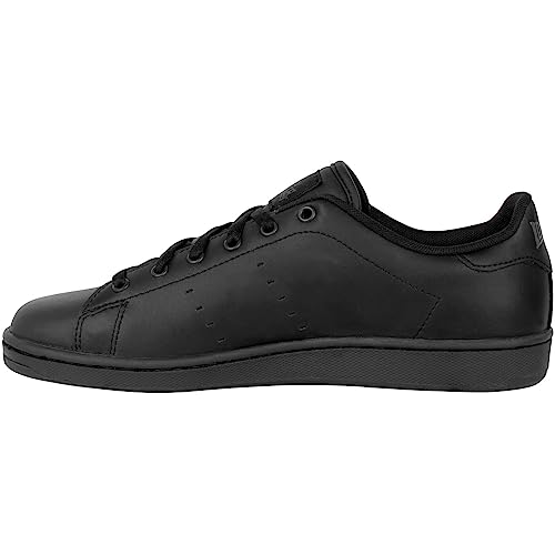 Lonsdale Leyton Leather Mens Trainers Black/Black 7.5 (41.5)