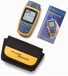 Fluke Networks MS2-100 MicroScanner2 Copper Cable Verifier with Built-In IntelliTone Toning, Troubleshoots RJ11, RJ45, Coax, Tests 10/100/1000Base-T, and Voip