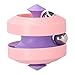 Jouet de perle rotatif, poids léger de jouet de piste de flipper ferme pour l'école pour la maison pour le bureau(Rose)