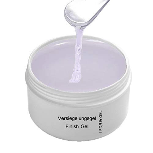Sun Garden Nails UV Versiegelungsgel Hochglanz Finish Gel 30ml für Nagelmodellage – Bild 2