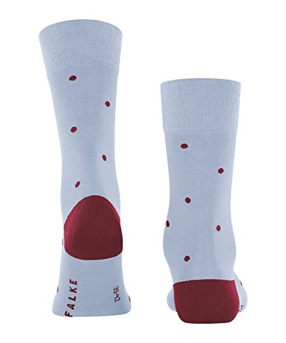 Image of FALKE Men's Dot Socks, Breathable, Crew, Casual or Dress, Polka Dots, 1 Pair