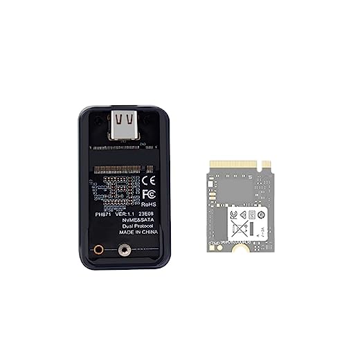 Caja externa para disco M.2 NVMe USB 3.1 Gen2 10Gbps miniatura 5
