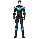 DC Comics Batman Figura de acción Nightwing de 12 Pulgadas, para niños de 3 años en adelante