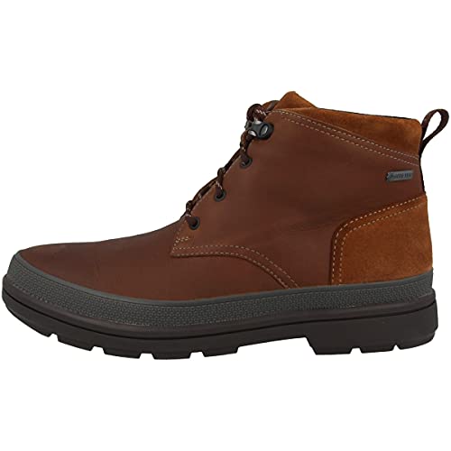 Clarks Rushwaymid GTX, Botas Chelsea para Hombre, Marrón (British Tan Lea), 41.5...