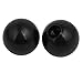Aexit 10mm Thread Other mechanical hardware accessories Dia Plastic Ball Knob Round Handle Grip Black 8pcs for Machine Tool Model:46as71qo432