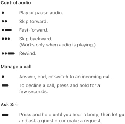 Diagram explaining audio, call, and Siri control functions using the Case Logic XC60 in-line remote