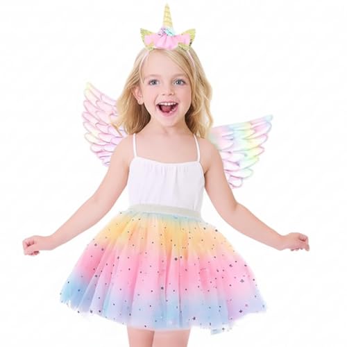 Fantasia Unicornio Rosa Infantil para meninas