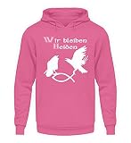 generisch Wir halten Heiden - Hugin & Munin - bluza z kapturem unisex