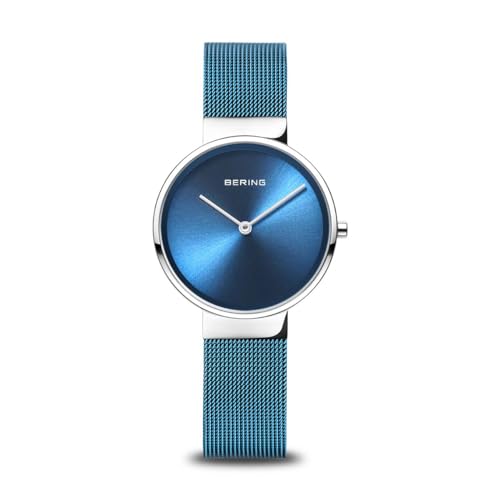 BERING Round Analog Blue Dial Women Watch 14531-308 (B07P88DZHD) Amazon Price History, Amazon Price Tracker