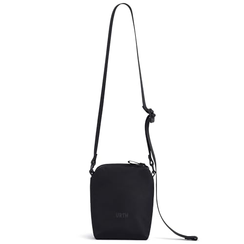 Urth Andesite 2L Photography Camera Pouch - Water Resistant, Recycled, Small Digital Camera & Daily Essentials Crossbody Bag in Black