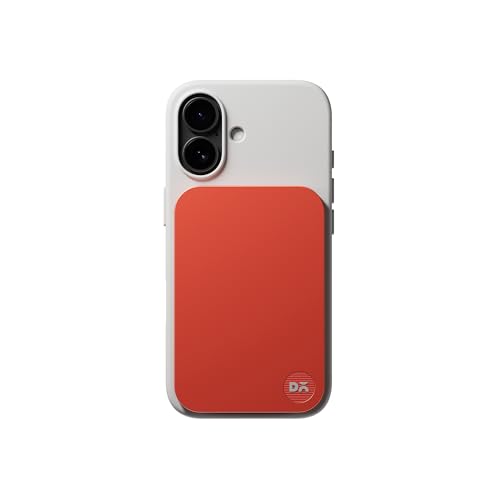 Image of DailyObjects Tangerine Stack Phone Wallet Stand