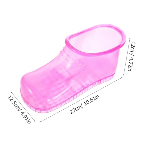 PartyKindom par de zapatillas para spa de pies miniatura 2